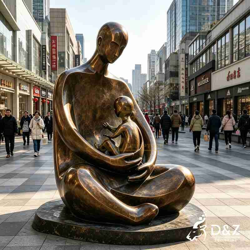 abstract daddy statue3