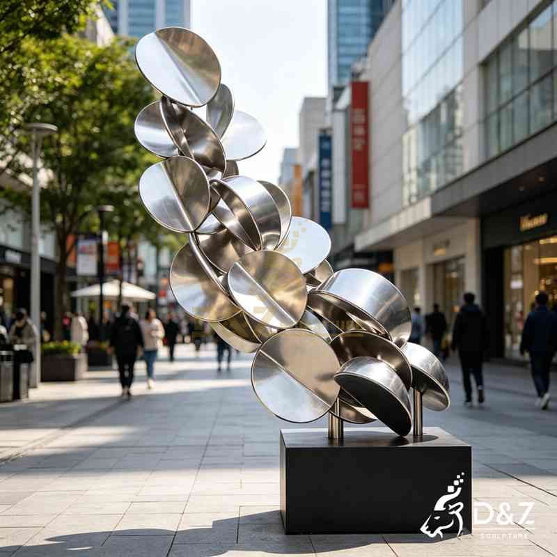 large leaf sculpture