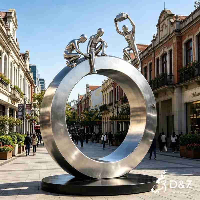 circle of friends garden sculpture​