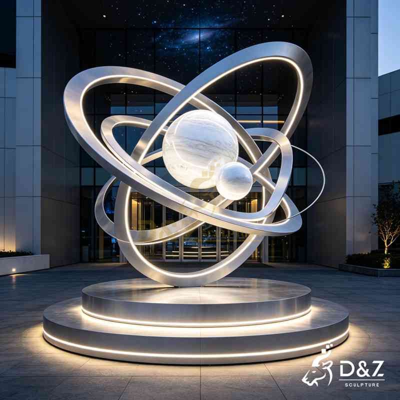 planet art sculpture