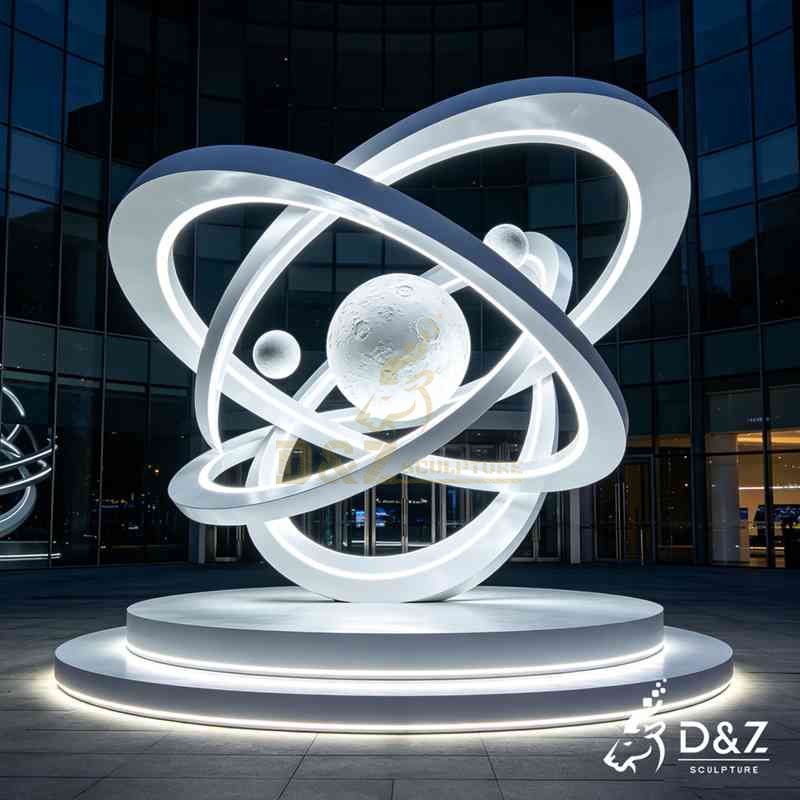 metal sphere sculpture