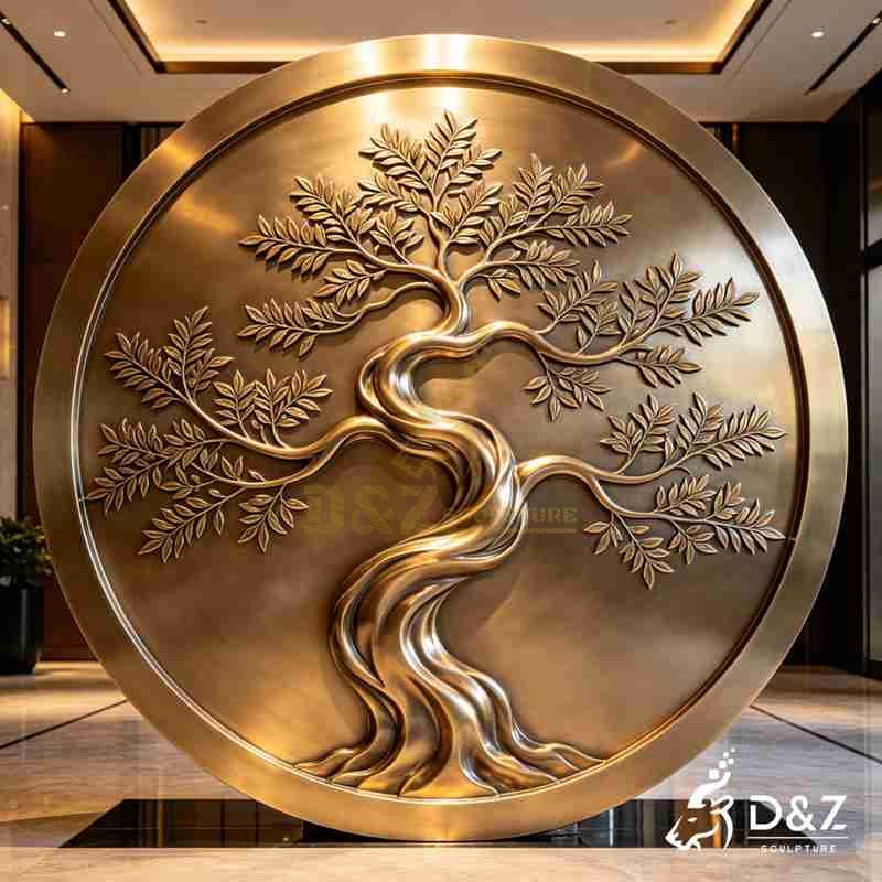 tree of life metal sculpture