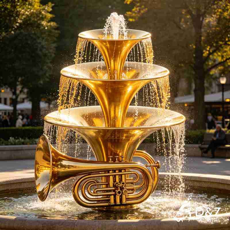 tuba water fountain2