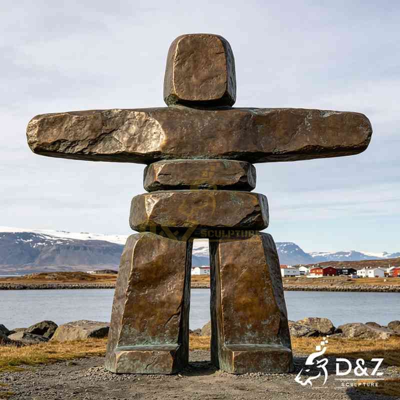 inukshuk inuit rock sculpture