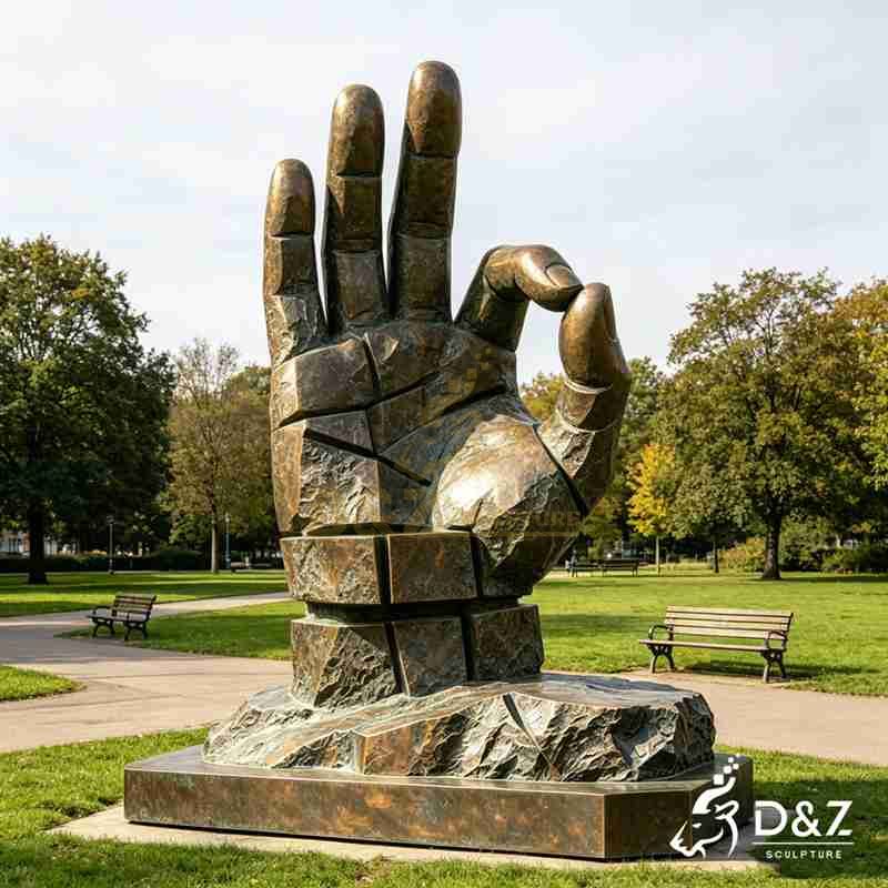 hand art sculpture