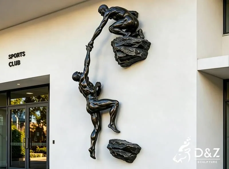 20 Large Bronze Rock Sculptures & Statues for Outdoor