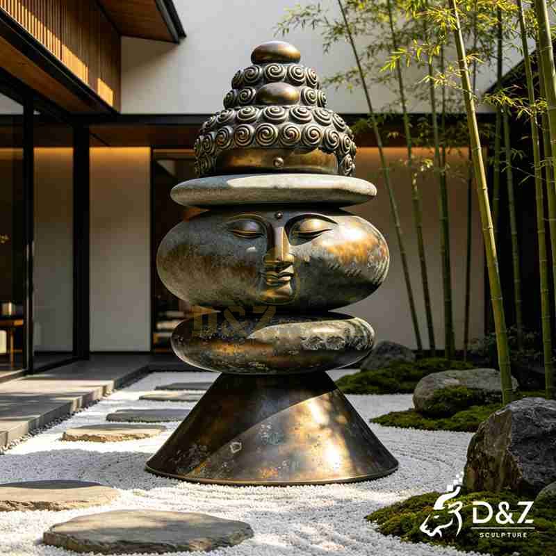 buddha rock statue