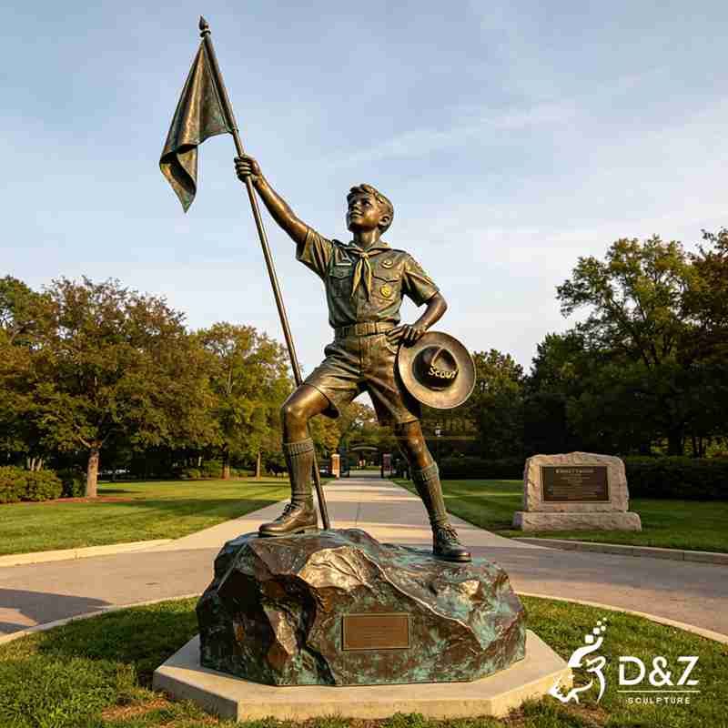 scout statue