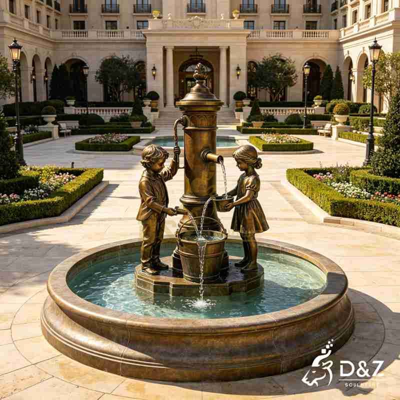 boy and girl fountain2