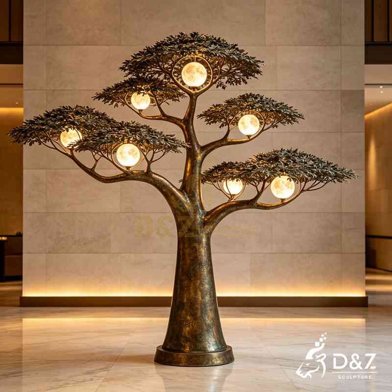 modern tree floor lamp