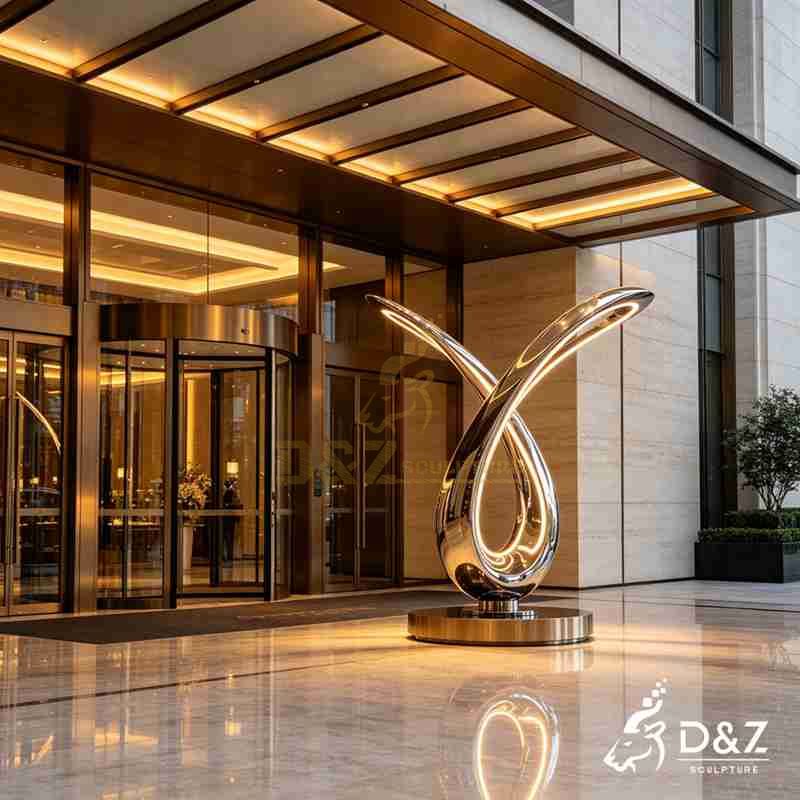 large curved floor lamp