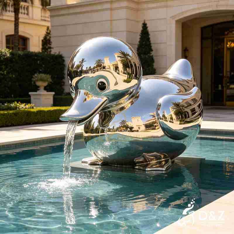 duck fountain