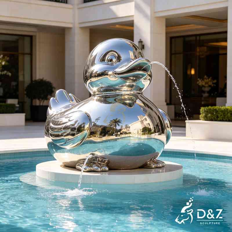 duck water fountain