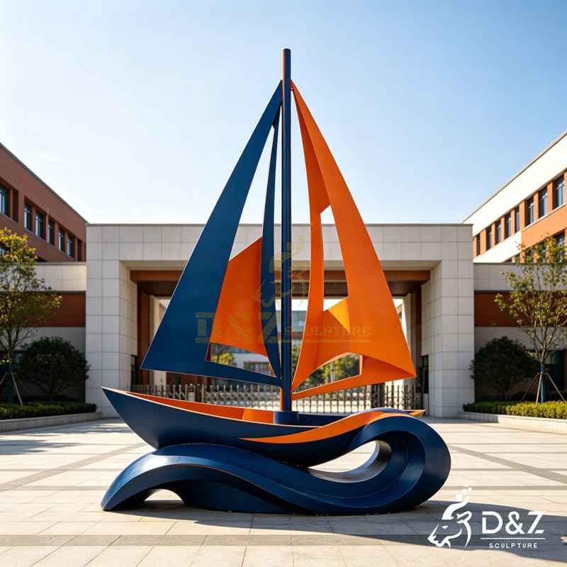 sailboat sculpture