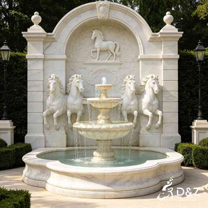 horse fountain