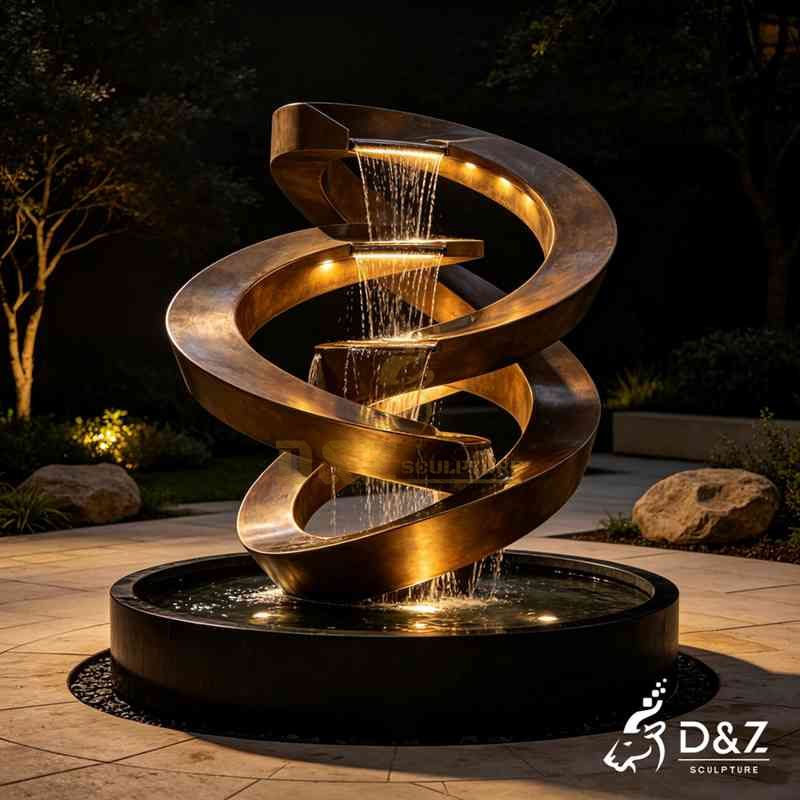 spiral water fountain3
