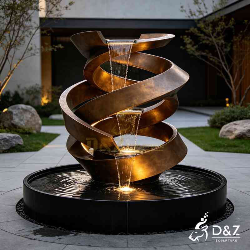 spiral water fountain4