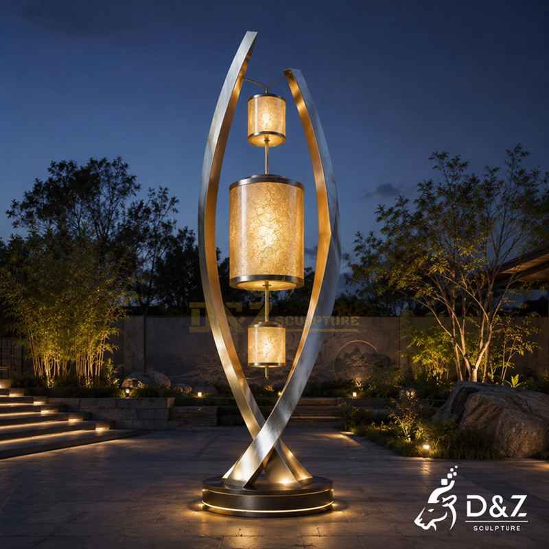 drum shade floor lamp