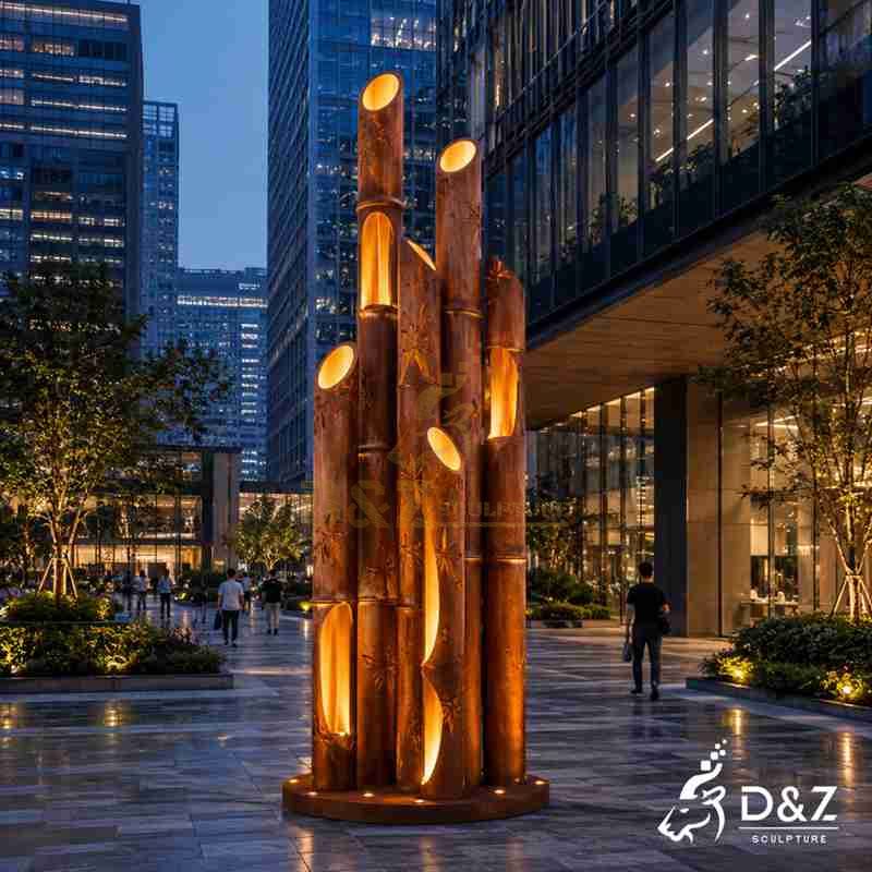 bamboo shade floor lamp