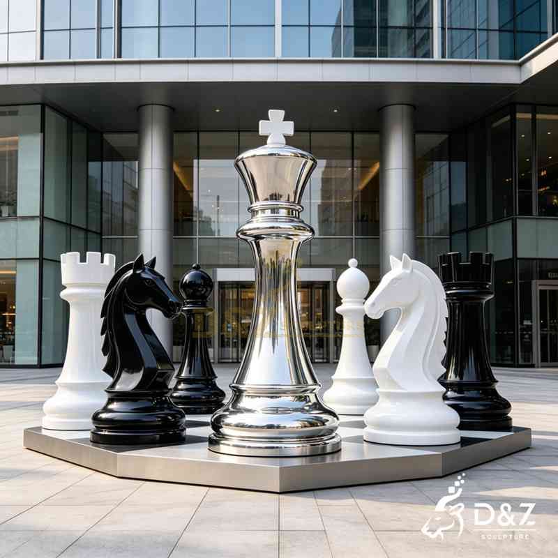 chess piece sculpture