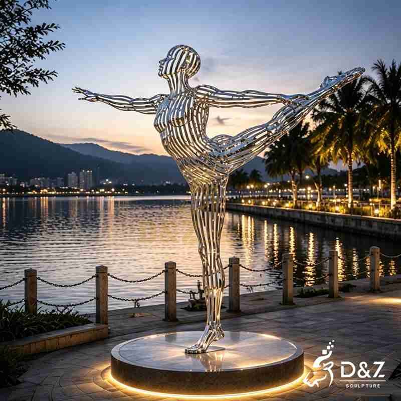 abstract figure art sculpture