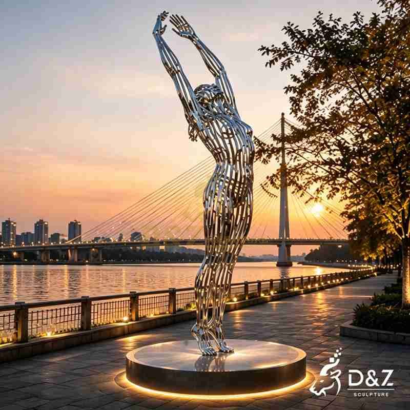modern figure sculpture
