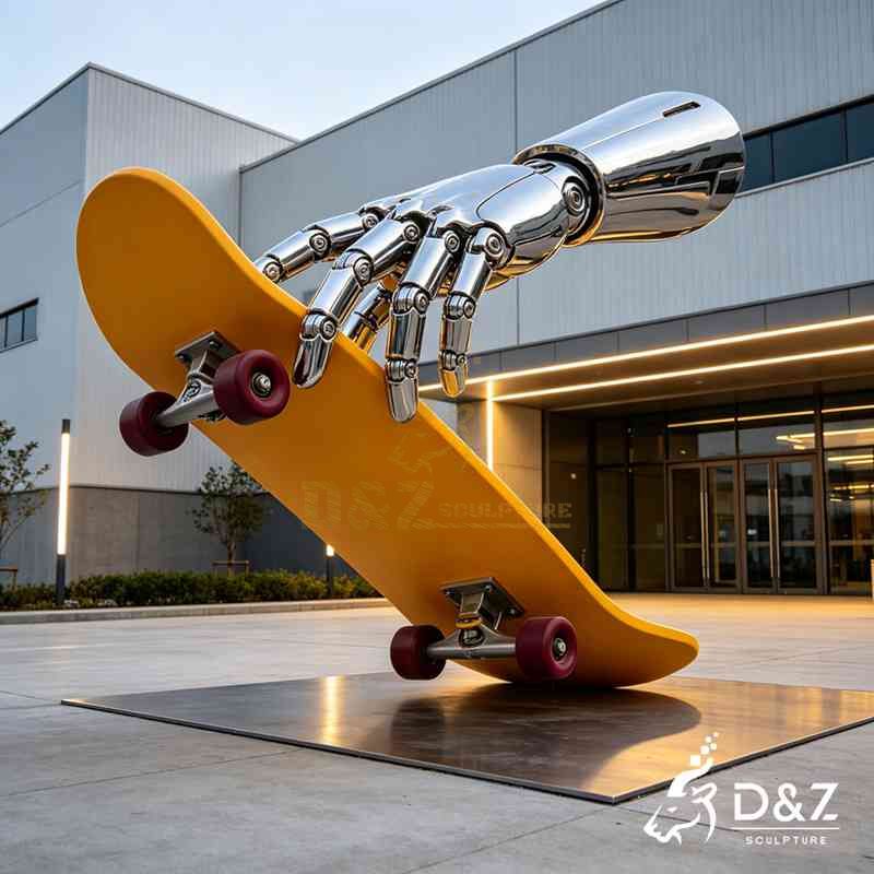 robot hand sculpture2