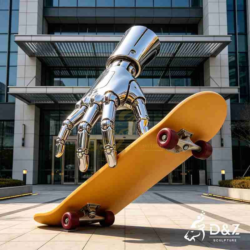 robot hand sculpture3
