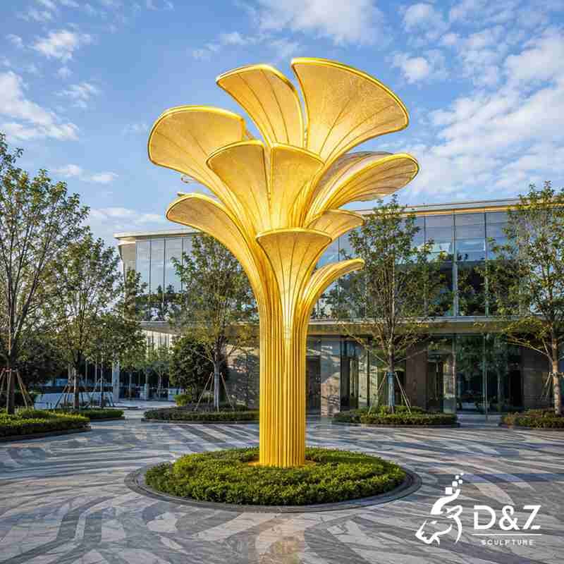 ginkgo leaf sculpture2