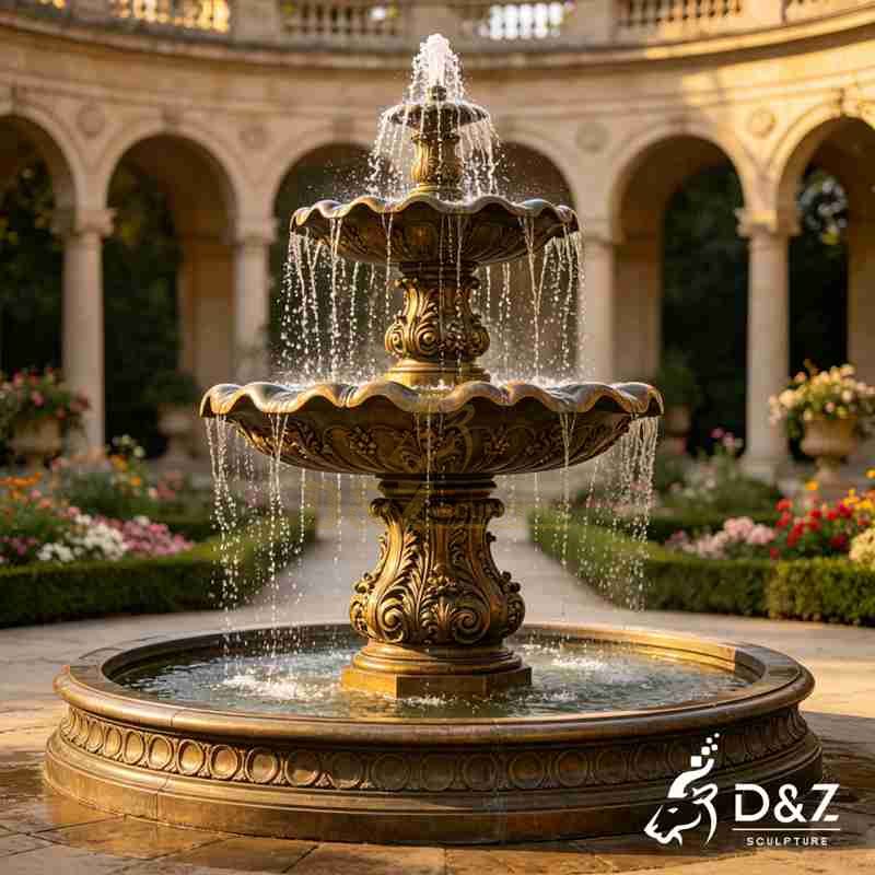 three tiered fountain4