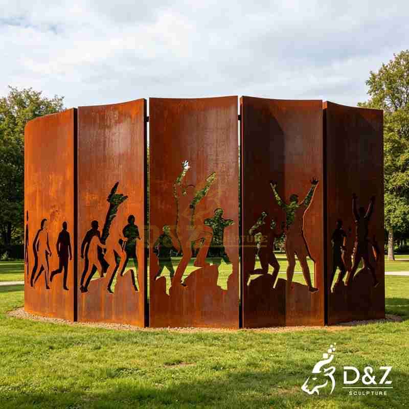 man silhouette sculpture4