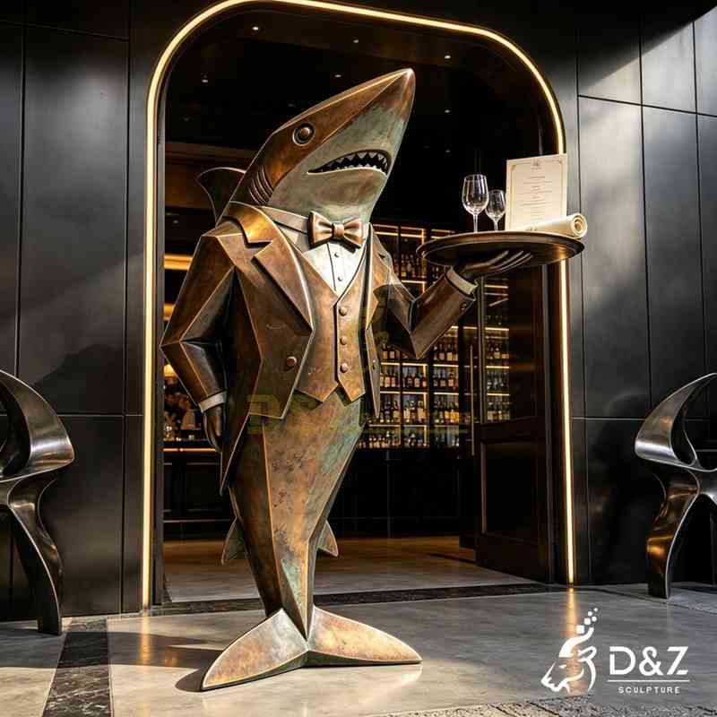 shark butler statue4