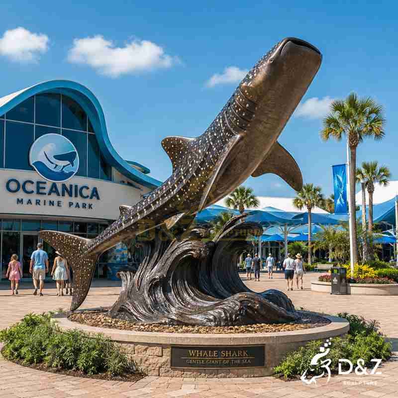 whale shark statue2