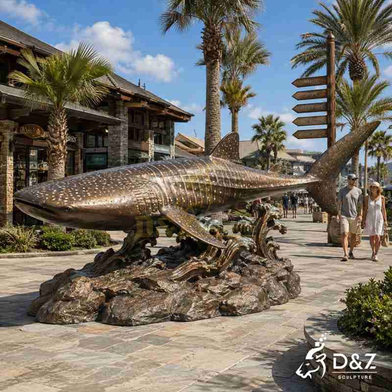 whale shark statue3