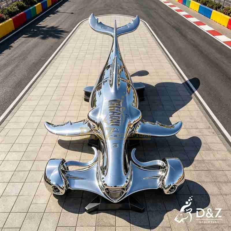 f1 shark sculpture3