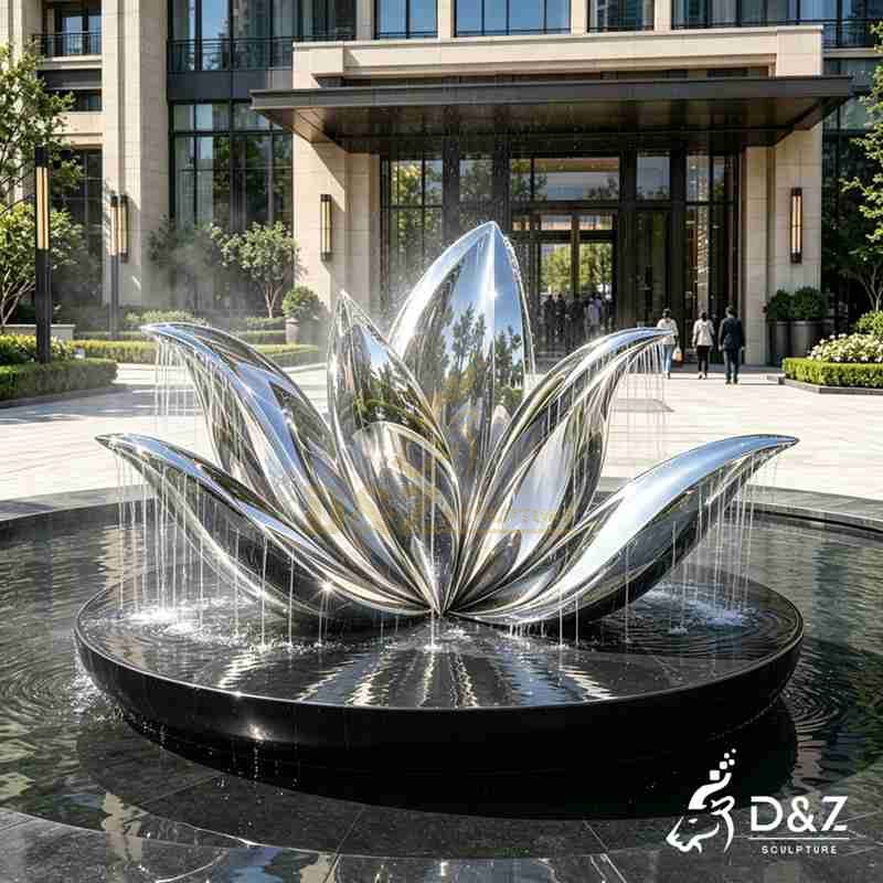 lotus water fountain2