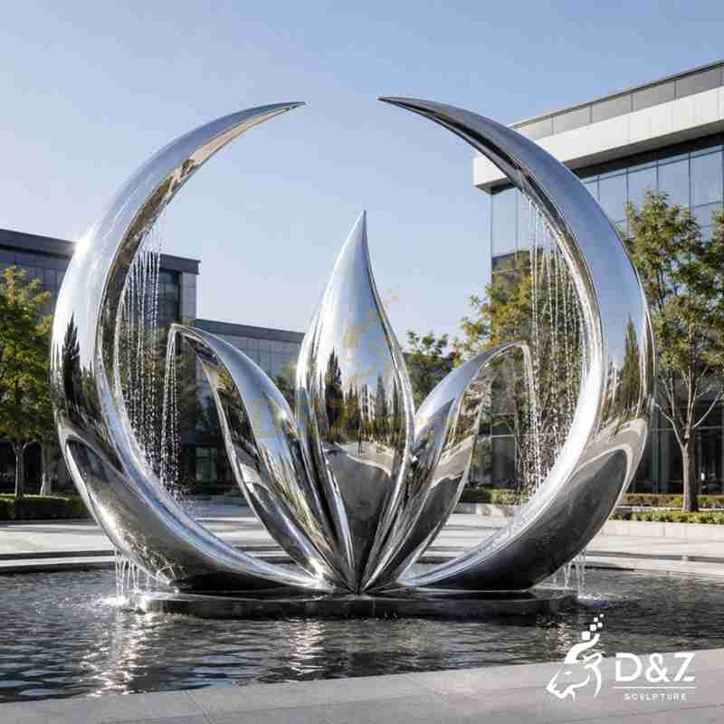 lotus water fountain3