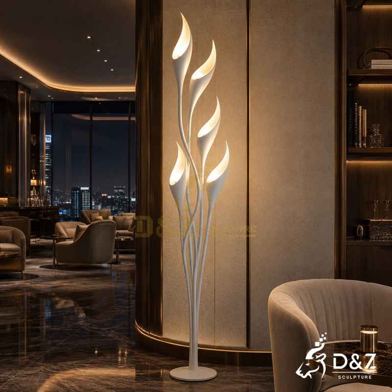 calla lily floor lamp3