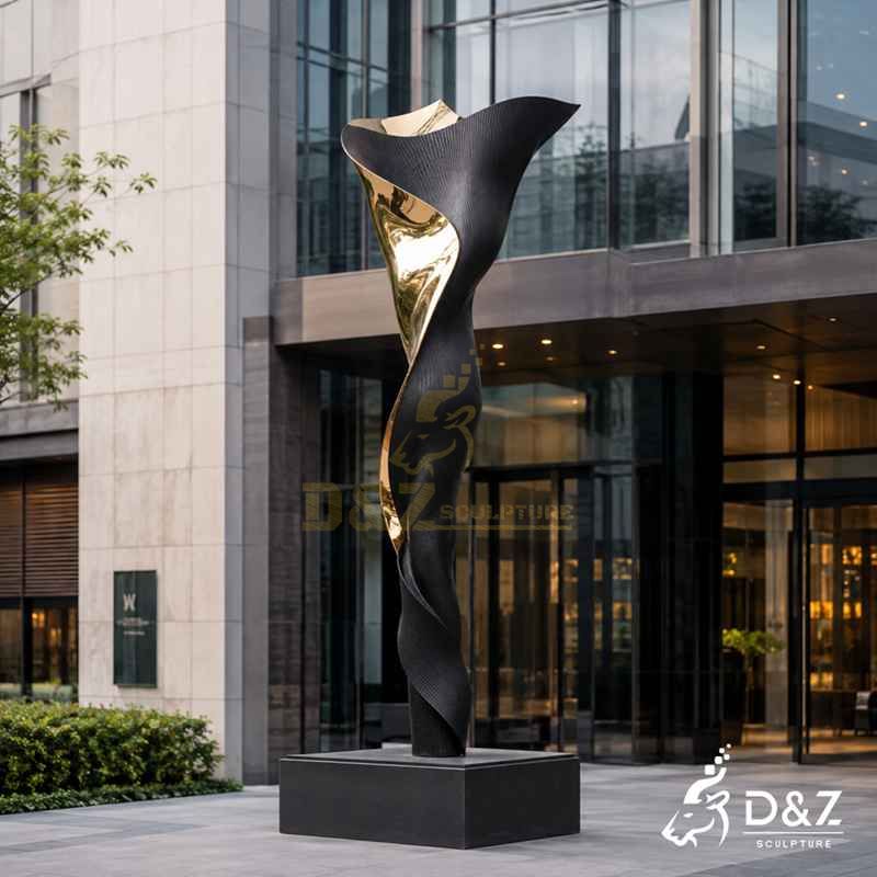 Large Modern Abstract Metal Sculpture for Outdoor DZJ-812