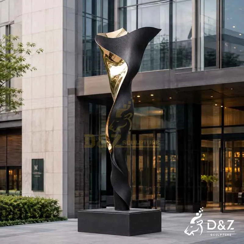 Large Modern Abstract Metal Sculpture for Outdoor DZJ-812