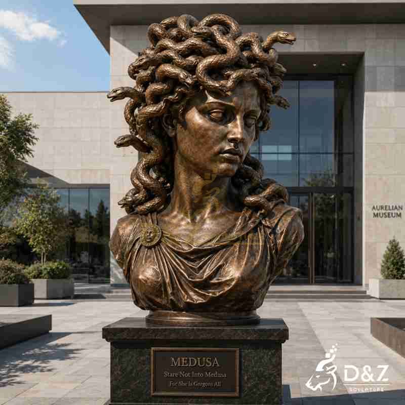 modern medusa statue