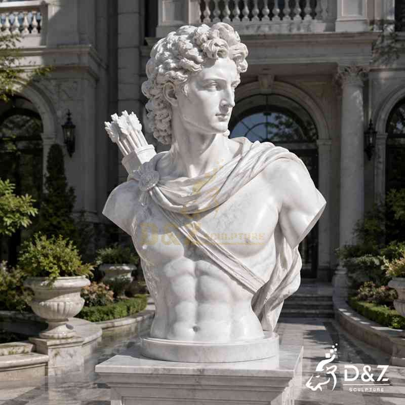 apollo marble statue