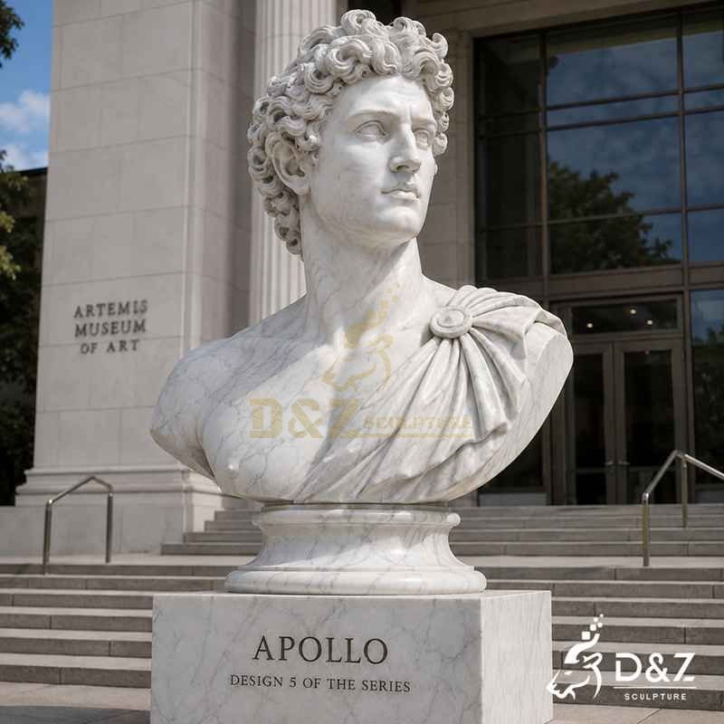 apollo greek god statue