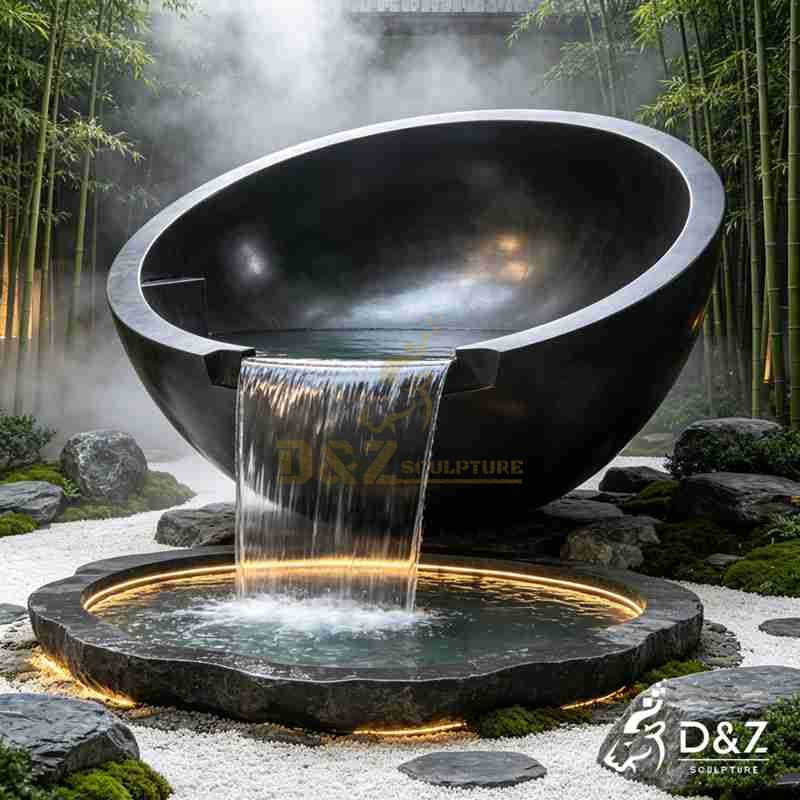 metal bowl water fountain2