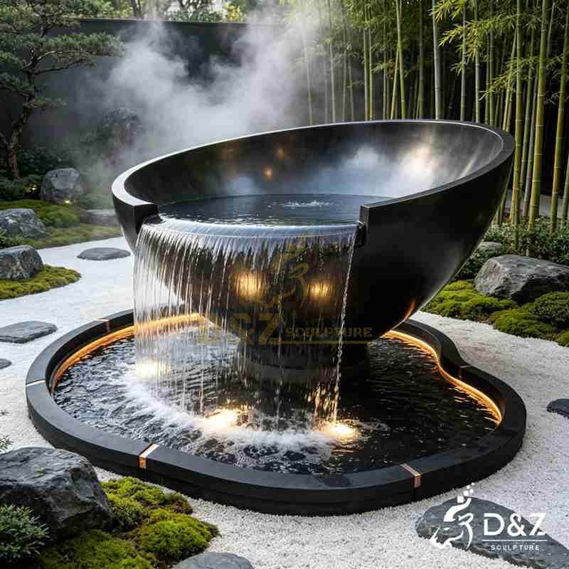 metal bowl water fountain3