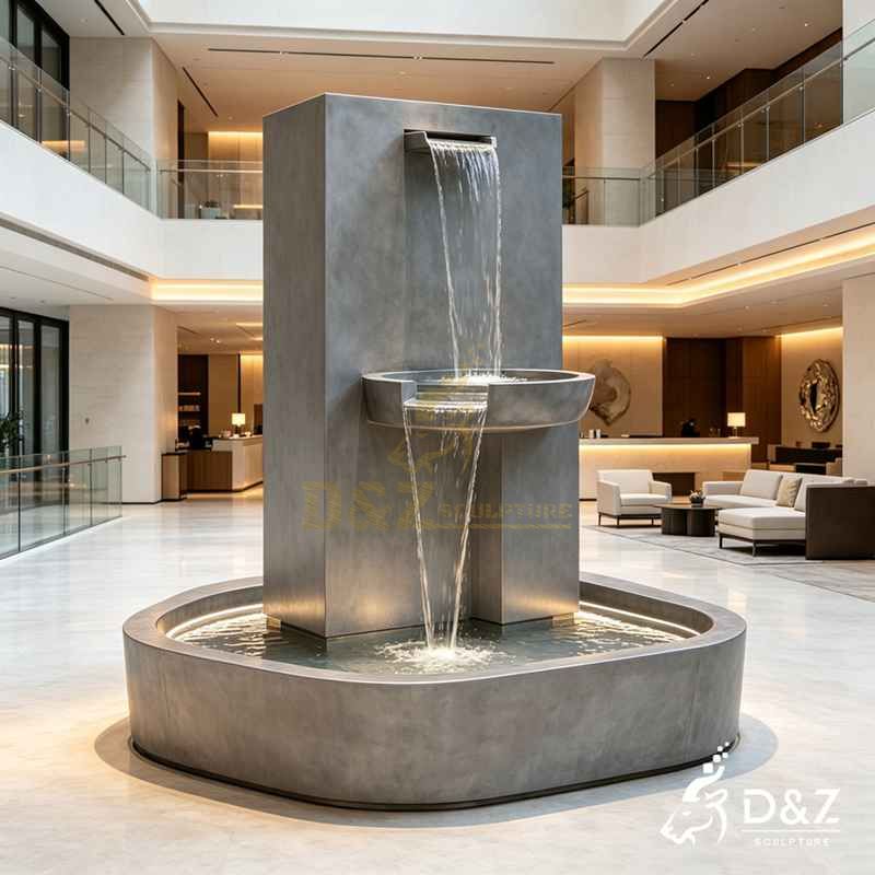 modern indoor fountain