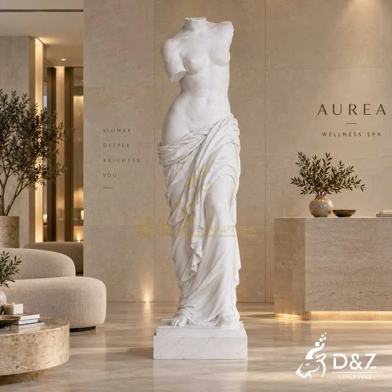 Armless Headless Venus Statue | Custom Marble Goddess Sculpture DZJ-842