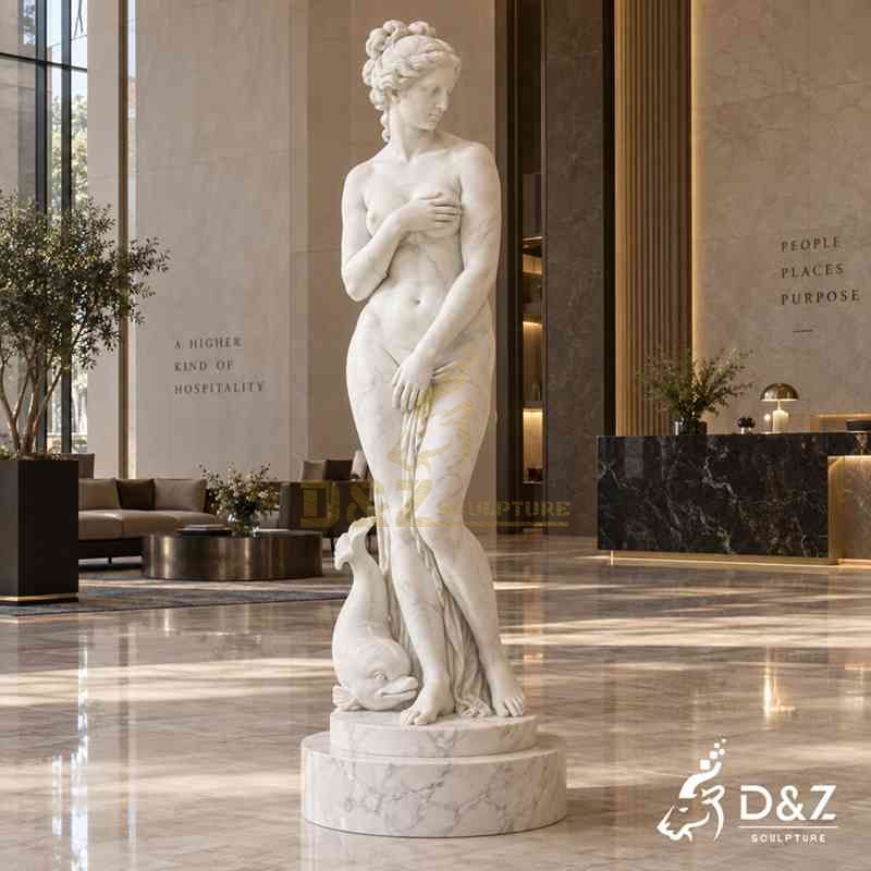 Venus de Medici Statue | Large Marble Venus Sculpture DZJ-849