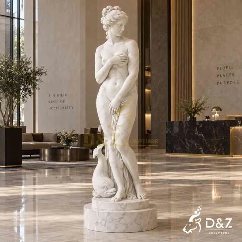 Venus de Medici Statue | Large Marble Venus Sculpture DZJ-849