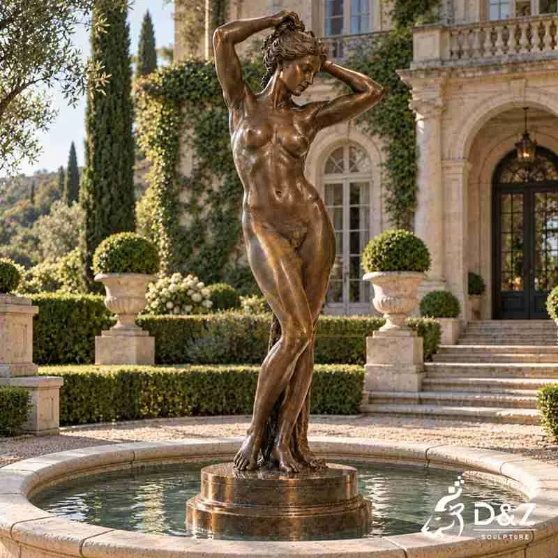Venus Anadyomene Statue | Large Bronze Roman Venus Sculpture DZJ-851